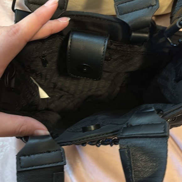 Steve Madden small black tote bag - Picture 2 of 4